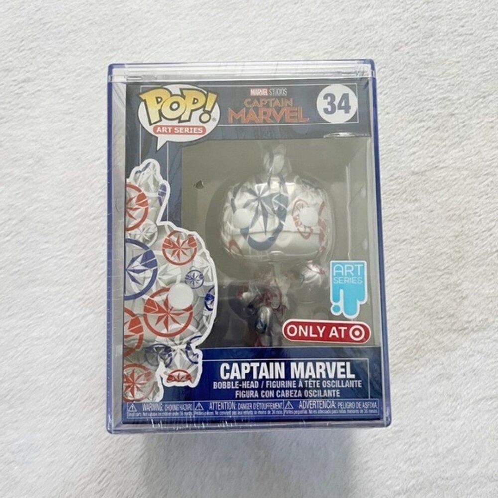 Captain Marvel Art Series Funko Pop 34